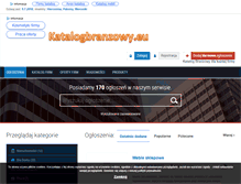 Tablet Screenshot of katalogbranzowy.eu
